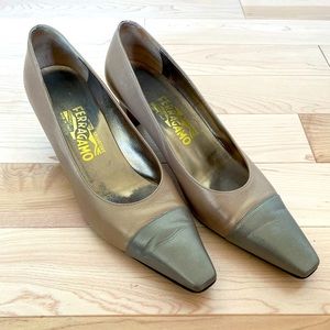 Savatore Ferragamo classic pump heels, size 9.5